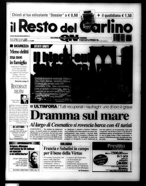 Il Resto del Carlino : giornale dell'Emilia